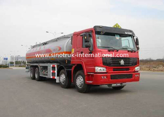 High Performance 25-30 CBM Gasoline Tank Truck 8X4 RHD Euro2 336HP