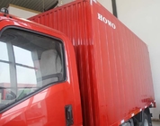 SINOTRUK HOWO 16 Tons Light Duty Trucks LHD 140HP , Box Van Truck ZZ1167G3815C1