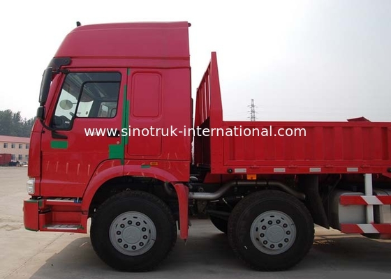 Warehouse Type Cargo Stake Truck SINOTRUK HOWO 8X4 LHD Euro2 336HP