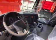 Warna Merah SINOTRUK HOWO 6x4 Dump Truck Tipe 266HP LHD
