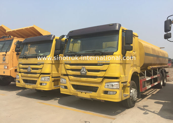 Radial Tyre Fuel Oil Transportation Trucks 6X4 LHD Euro 2 336HP Lengthened Cab