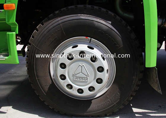 Municipal Heavy Duty Tipper Dump Truck SINOTRUK HOWO LHD 336HP 10 Wheels