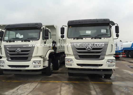 Medium Length LHD 6X4 Tipper Dump Truck SINOTRUK Golden Prince 290HP For Mining