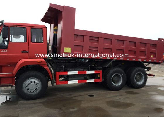 Medium Length LHD 6X4 Tipper Dump Truck SINOTRUK Golden Prince 290HP For Mining