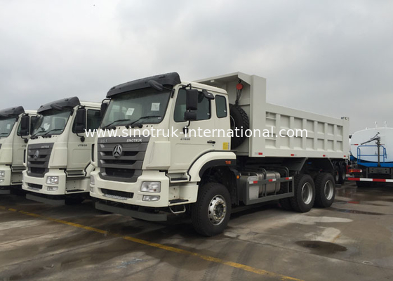 Medium Length LHD 6X4 Tipper Dump Truck SINOTRUK Golden Prince 290HP For Mining