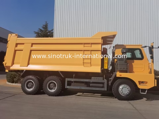 HOWO Tipper Truck 30tons 371 Penggerak Tangan Kiri 6X4 Euro2 ZZ3259N384PB3