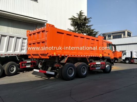 HOWO Dump Truck Sinotruk 371HP TXcab Sunset Orange ZZ3257N384GB1