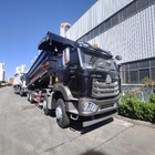 SINOTRUK HOHAN 8×4 Black Tipper Dump Truck Untuk Konstruksi