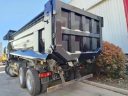 LHD 8×4 10roda HOWO Tipper Dump Truck Tenaga Kuda Tinggi 371HP