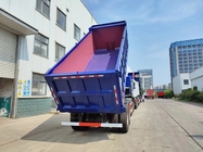 400HP Konsumsi Bahan Bakar Rendah HOWO Blue Tipper Dump Truck RHD 6×4 12roda Tenaga Kuda Tinggi