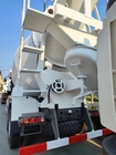 Tenaga Kuda Tinggi 400HP Konsumsi Bahan Bakar Rendah HOWO Mixer Truck LHD 6×4 10 roda