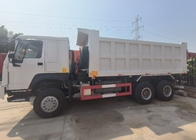 Sinotruk Howo Tipper Dump Truck 6 × 6 Penggerak Semua Roda 10 Roda 380Hp