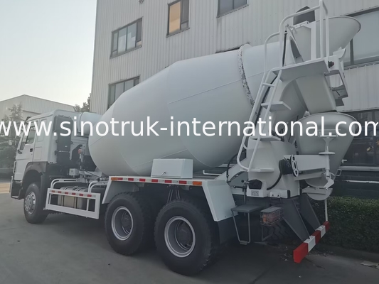 SINOTRUK HOWO LHD 6×4 10 roda truk pengaduk beton tenaga kuda tinggi 400HP