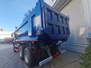 SINOTRUK HOWO Tipper Dump Truck 6 × 4 10 Roda RHD 380Hp U Tipe Satu Lampu Peringatan