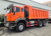 Sinotruk Hohan Tipper Dump Truck N7 6 × 4 10 Roda 380Hp Lhd Atau Rhd