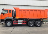 Sinotruk Hohan Tipper Dump Truck N7 6 × 4 10 Roda 380Hp Lhd Atau Rhd