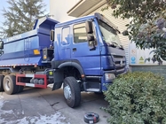 Full DriveLow Fuel Consumption 380HP Blue HOWO Tipper Truck RHD 6×6 10 roda