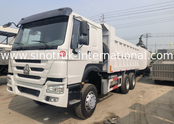 Sinotruk Howo bekas Truk Tipper Dump 371Hp atau 375 HP 6 × 4 Renovasi