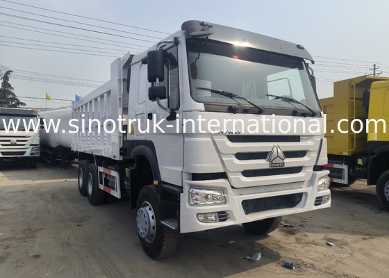 Sinotruk Howo bekas Truk Tipper Dump 371Hp atau 375 HP 6 × 4 Renovasi