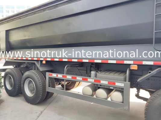 RHD 8×4 12 Roda HOWO Truk Tipper 380HP
