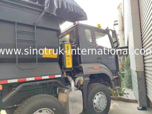 RHD 8×4 12 Roda HOWO Truk Tipper 380HP