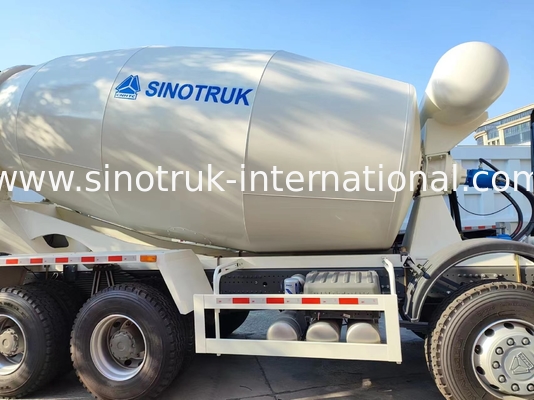 Truk pengaduk beton baru Howo 16CBM 8 X 4 Euro 2 400Hp Konstruksi