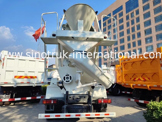 Truk pengaduk beton baru Howo 16CBM 8 X 4 Euro 2 400Hp Konstruksi