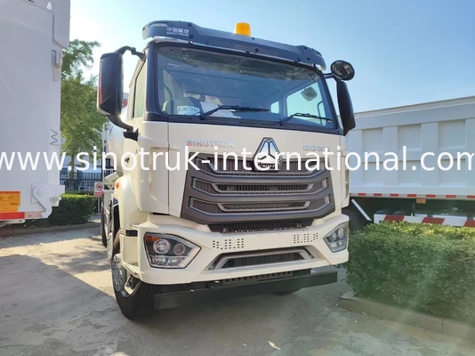 Truk pengaduk beton baru Howo 16CBM 8 X 4 Euro 2 400Hp Konstruksi