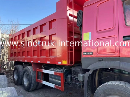 Digunakan Sinotruk Howo 6x4 Dump Truck 371hp Heavy Duty