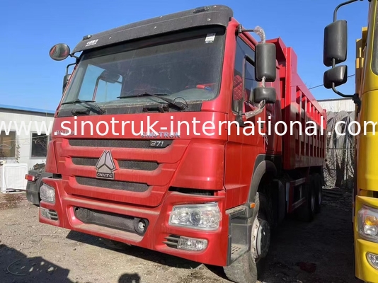 Digunakan Sinotruk Howo 6x4 Dump Truck 371hp Heavy Duty