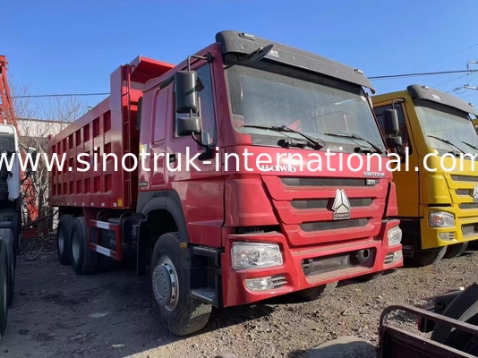 Digunakan Sinotruk Howo 6x4 Dump Truck 371hp Heavy Duty