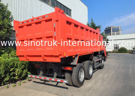 Sinotruk Howo Tipper Dump Truck Weichai 380Hp 10 Roda 6 × 4 Lhd 20CBM