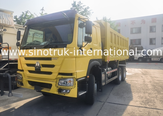 Sinotruk Howo Tipper Dump Truck Weichai 380Hp 10 Roda 6 × 4 Rhd 20CBM