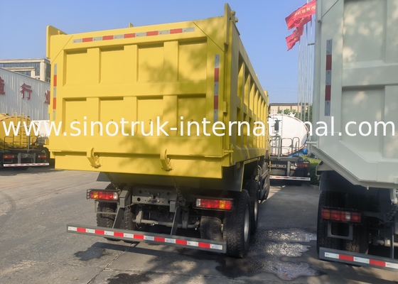 Sinotruk Howo Tipper Dump Truck Weichai 380Hp 10 Roda 6 × 4 Rhd 20CBM