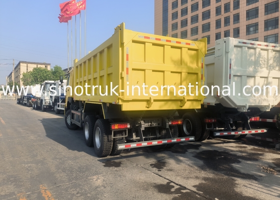 Sinotruk Howo Tipper Dump Truck Weichai 380Hp 10 Roda 6 × 4 Rhd 20CBM
