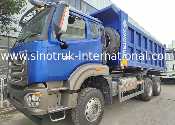 SINOTRUCK HOWO RHD 6×4 Truk Pengeboran Tipper untuk 40 Ton 10 Roda