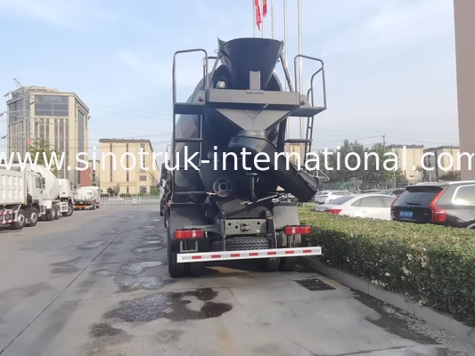 NEW HOWO HOHAN SINOTRUK truk pengaduk beton Hitam 10CBM 380HP 8X4 RHD