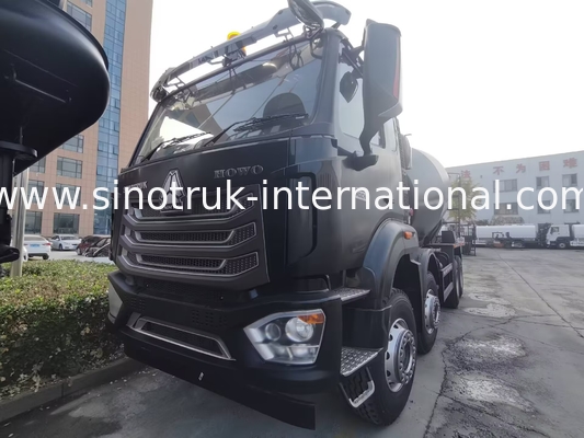 NEW HOWO HOHAN SINOTRUK truk pengaduk beton Hitam 10CBM 380HP 8X4 RHD
