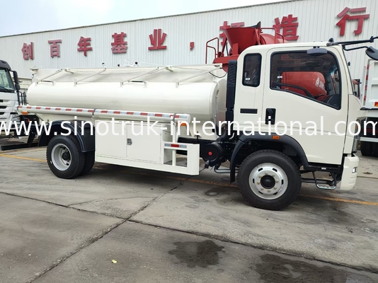 HOWO 4×2 Truk Ringan 5-6CBM LHD 160HP