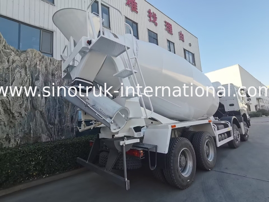 Howo Beton Mixer Truck 16CBM 8 X 4 Euro 2 400Hp Konstruksi LHD