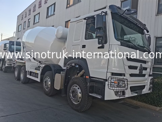 Howo Beton Mixer Truck 16CBM 8 X 4 Euro 2 400Hp Konstruksi LHD