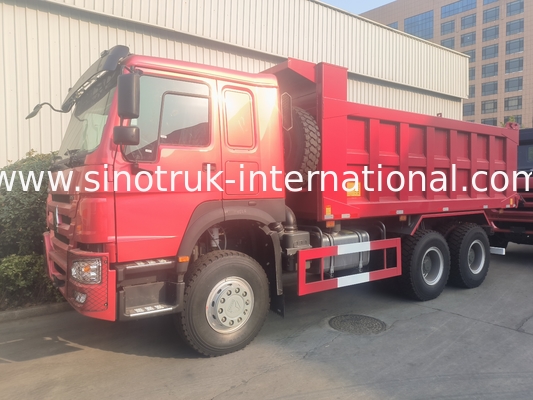 30 - 40 Ton RHD Sinotruk Howo Truk Pengeboran 10 Roda