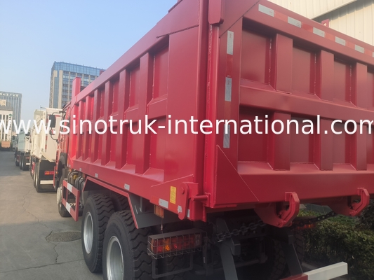 30 - 40 Ton RHD Sinotruk Howo Truk Pengeboran 10 Roda