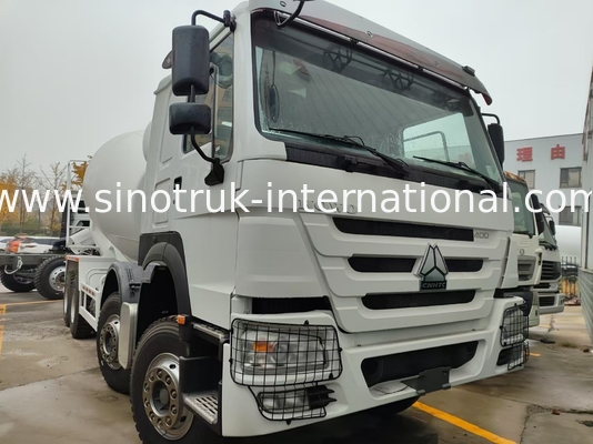HOWO 8*4 12 roda truk pencampuran beton 400HP 16CBM Daya besar Kapasitas besar