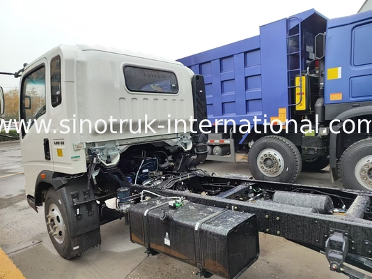 ZZ1047D3414C145 HOWO 4*2 Truk Tugas Ringan 116HP Chassis