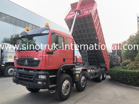 8 × 4 Lhd 12 Roda Sinotruk Tipper 400Hp Euro 2