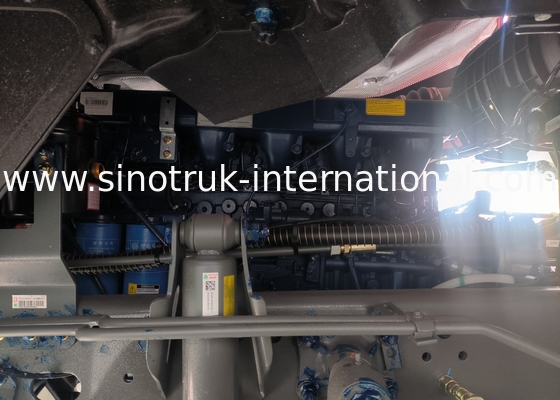 Sinotruk Howo Tipper Dump Truck Tx 400Hp Euro 2 8 × 4 Lhd 12 Roda Merah