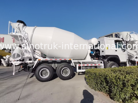 SINOTRUK HOWO 6×4 10 Roda Truk Pengaduk Beton 400 HP Efisiensi Tinggi LHD