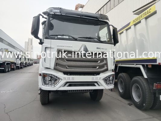 30-40 Ton RHD 10 Roda Truk Tipper SINOTRUK Haohan Untuk Konstruksi Putih