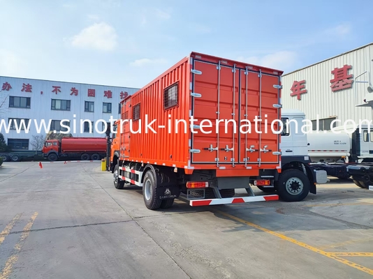 Versatile Powerhouse: Temukan HOWO 4x2 Van Truck's Superior Durability & Cost-Effective Design